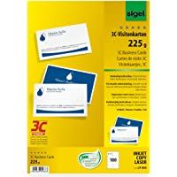 Sigel LP850 - Tarjeta de visita (100 unidades- 85 x 55 mm)